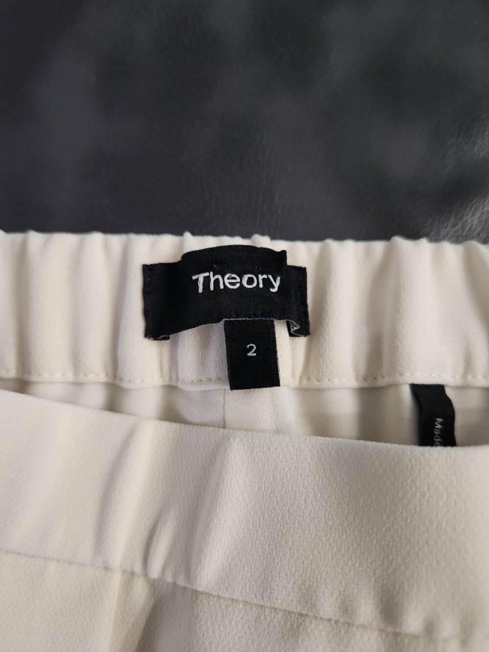 Theory Treeca Pull on Trousers - Picture 2 of 3